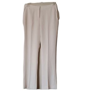 NWT Halston straight leg bone trouser pants